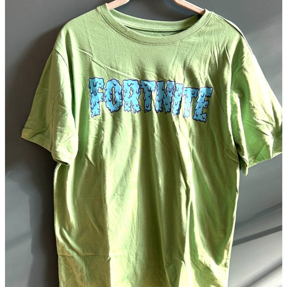 NEW Boys' Fortnite Short Sleeve Graphic T-Shirt - Green XXL